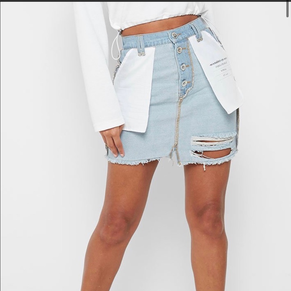 Denim skirt